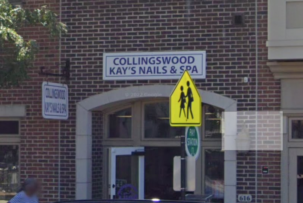 Kay Nails Spa Collingswood Outside